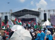 Aksi Merah Putih untuk Palestina di Payakumbuh Dihadiri Ribuan Orang